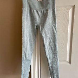 GYMSHARK LIGHT GREEN VITAL SEAMLESS TIGHT